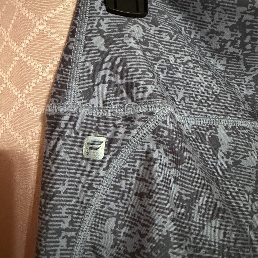 Fabletics Blue Patterned Leggings - image 4